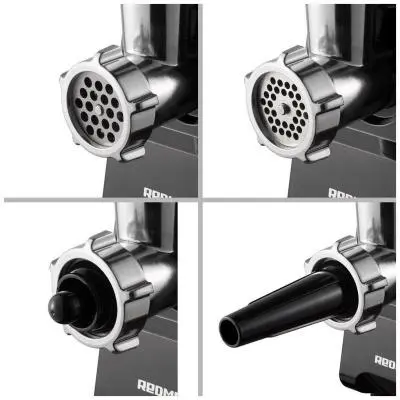 Мясорубка Redmond RMG-1241-6 1340Вт, овощерезка, черный в интернет-магазине Патент24.рф