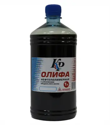 Олифа 1л КР нефтеполимерная с доб.нат.масла, , шт в интернет-магазине Патент24.рф