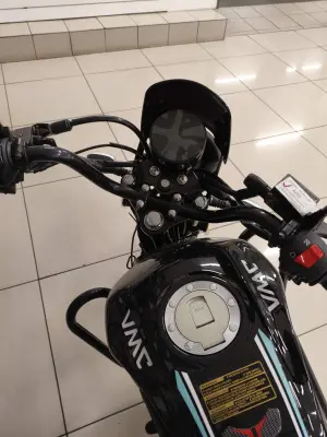 Мопед VMC NOVA RS CM48Q 48см3 серия R1250 BLACK-LIGHT BLUE, , шт в интернет-магазине Патент24.рф