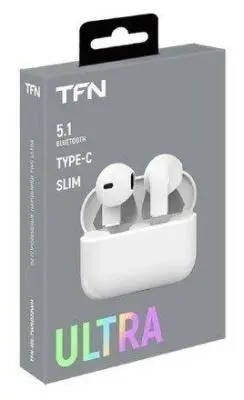 Наушники беспроводные TFN ULTRA Белый TFN-HS-TWS022WH в интернет-магазине Патент24.рф
