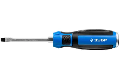 Отвертка ЗУБР ПРОФ "УДАРНИК" Cr-V, SL 6,0 х 100мм 25271-6, , шт в интернет-магазине Патент24.рф