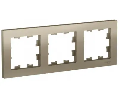 Рамка ATLASDESIGN трехпост. унив. шампань ATN000503, , шт в интернет-магазине Патент24.рф