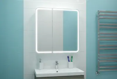 Шкаф-зеркало Elliott LED 800х800 , , шт в интернет-магазине Патент24.рф