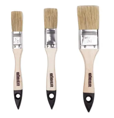 Набор кистей БИБЕР 31401 флейцевых натур.щет 3шт, , шт в интернет-магазине Патент24.рф