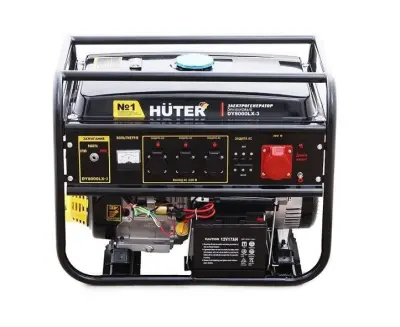 Электрогенератор HUTER DY8000LX-3 7кВт 15л.с. 25л 77,7кг, , шт в интернет-магазине Патент24.рф