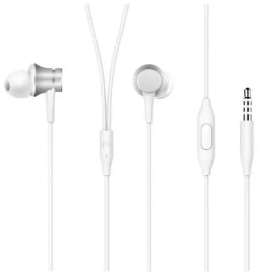 Наушники Xiaomi Mi In-Ear Basic, 3.5 мм, внутриканальные, серебристый в интернет-магазине Патент24.рф