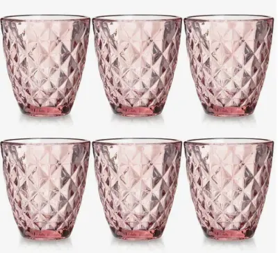 Набор стаканов 6пр., д/сока фиолет. 430мл, , набор в интернет-магазине Патент24.рф