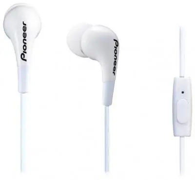 Наушники Pioneer SE-CL502T-W в интернет-магазине Патент24.рф