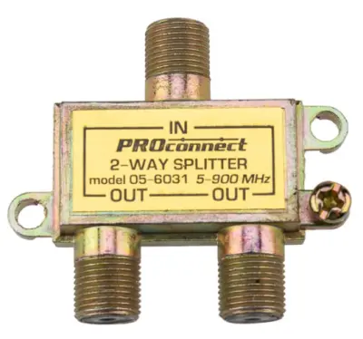 Делитель Proconnect splitter на 2TV 5-900MHz 05-6031, , шт в интернет-магазине Патент24.рф
