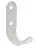 Крючок-вешалка №7 белый, , шт в интернет-магазине Патент24.рф