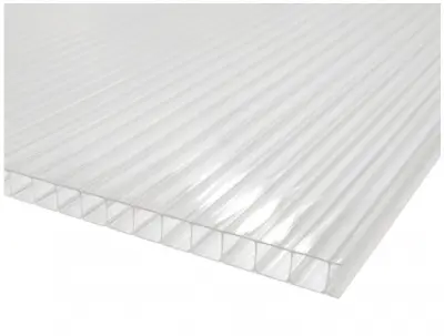 Поликарбонат сотовый 2,1х3х6 мм бесцв., , л. в интернет-магазине Патент24.рф
