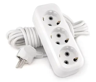 Удлинитель сетев. LUX УЗ-Е 3-x с з/к 10м, , шт в интернет-магазине Патент24.рф