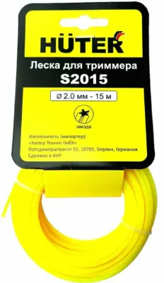 Леска для триммера S2015 звезда HUTER, , шт в интернет-магазине Патент24.рф