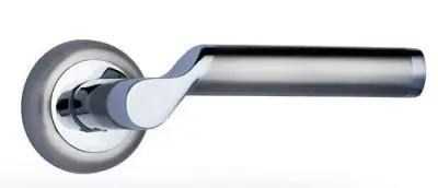 Комплект ручек Itaros Кальяри на круг.розетке никель/хром SN/CP, , шт в интернет-магазине Патент24.рф