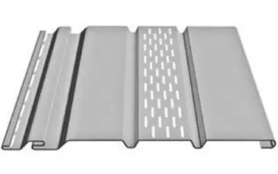 Софит с центральной перфорацией Docke Premium пломбир, , шт в интернет-магазине Патент24.рф