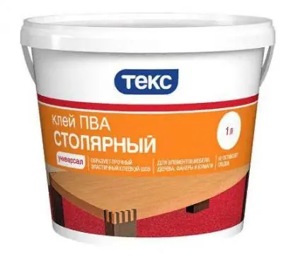 Клей ПВА столярный морозостойкий 1кг Текс, , шт в интернет-магазине Патент24.рф