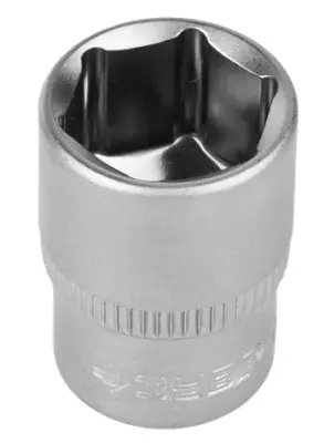 Головка торцовая ЗУБР "МАСТЕР" 1/4" FLANK хром.покрытие 12мм, , шт в интернет-магазине Патент24.рф