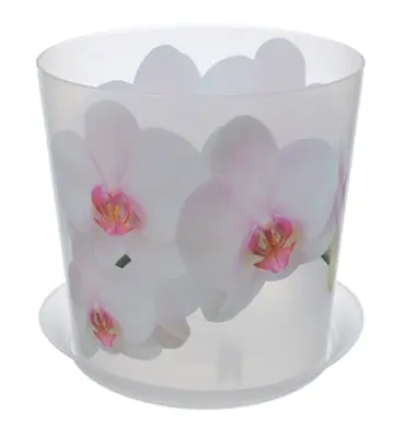 Кашпо пл."ДЕКО" д.125 мм 1,2л в ассортимнте 3105, , шт в интернет-магазине Патент24.рф