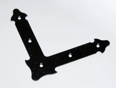 Уголок декор. прямой УДП 165 черный матовый, , шт в интернет-магазине Патент24.рф