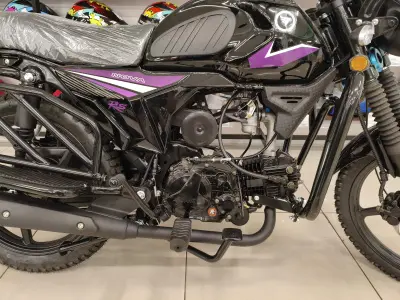 Мопед VMC NOVA RS CM48Q 48см3 серия R1250 черный/фиолетовый, , шт в интернет-магазине Патент24.рф