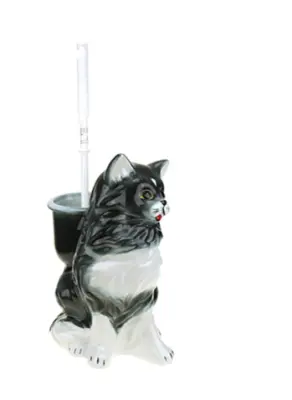 Подставка керам. "Мурка люкс" для унитаз.ерша, , шт в интернет-магазине Патент24.рф