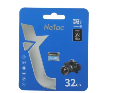 Карта памяти micro SD NETAC P500 32 ГБ, 80 МБ/с, Class 10, NT02P500STN-032G-S в интернет-магазине Патент24.рф