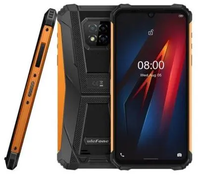 Смартфон ULEFONE Armor 8 IP68/4Gb/64Gb/6.1"/Dual4G  Orange/Оранжевый в интернет-магазине Патент24.рф