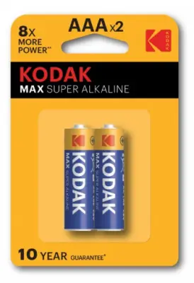 Элемент питания элемент питания kodak max lr03/286 bl2, , упак в интернет-магазине Патент24.рф