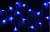Электрогирлянда-бахрома ул. 100LED син. 2х0,5м/20нит. NGF-I01-100B-8-230-TR-IP44 61841, , шт в интернет-магазине Патент24.рф