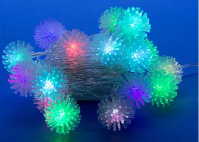 Гирлянда ULD-S0280 20LED "Шарики" 2,8м, 8режимов, , шт в интернет-магазине Патент24.рф