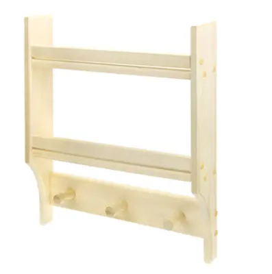 Вешалка настен. дер АССОРТИ 45х38х8см 2полки 3крючка липа, , шт в интернет-магазине Патент24.рф Вешалка настен. дер АССОРТИ 45х38х8см 2полки 3крючка липа, , шт в интернет-магазине Патент24.рф