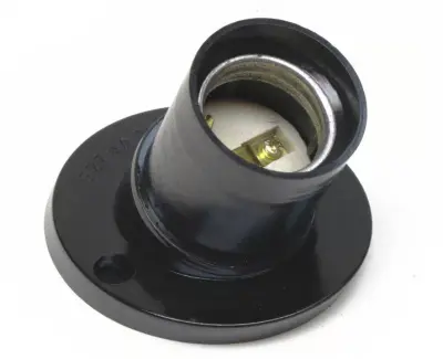 Патрон (карболит) настенный (косой) Е27Ф-033, , шт в интернет-магазине Патент24.рф