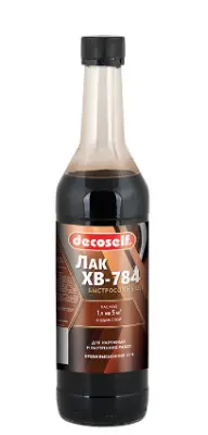 Лак ПУФАС Decoself ХВ784 красное дерево 0,5л , , шт в интернет-магазине Патент24.рф