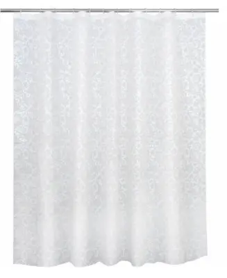 Штора для душа 200х180см 12колец люверсы, полиэстер, MasterHouse, , шт в интернет-магазине Патент24.рф