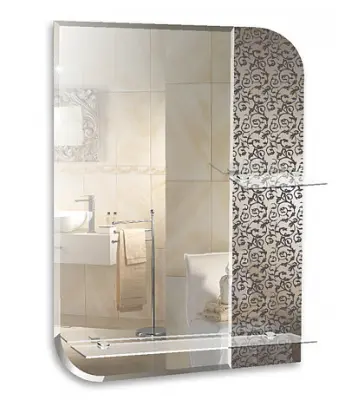 Зеркало ВЬЮН 550х750 Мир зеркал, , шт в интернет-магазине Патент24.рф