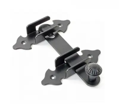 Щеколда малая 120 черный матовый, , шт в интернет-магазине Патент24.рф