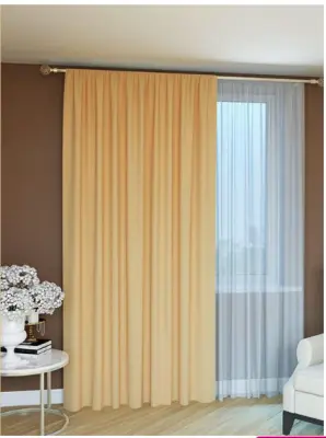 Портьера Меланж 180х260 крем ГП, , шт в интернет-магазине Патент24.рф