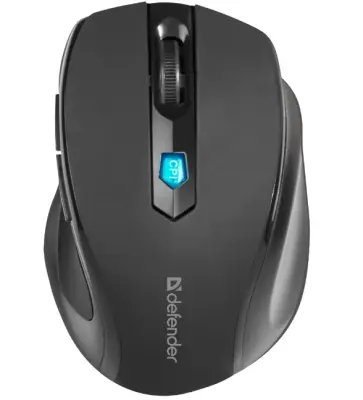 Мышь Defender Ultra MM-315, оптическая, беспроводная, USB, черный в интернет-магазине Патент24.рф Мышь Defender Ultra MM-315, оптическая, беспроводная, USB, черный в интернет-магазине Патент24.рф
