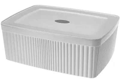 Корзина с/крышкой 6,55л 29,5х22,5х11см в ассорт. , , шт в интернет-магазине Патент24.рф