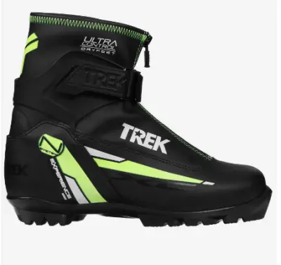 Ботинки лыжные TREK Experience 1 NNN черный/лайм-неон (лого белый) р38 7149351, , пар в интернет-магазине Патент24.рф