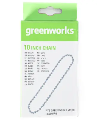 Цепь сменная Greenworks 25см для 40В высотореза 1303907 арт 2954007, , шт в интернет-магазине Патент24.рф Цепь сменная Greenworks 25см для 40В высотореза 1303907 арт 2954007, , шт в интернет-магазине Патент24.рф