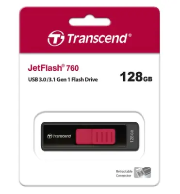 Память USB Transcend 128Gb Jetflash 760 TS128GJF760 USB3.0 в интернет-магазине Патент24.рф
