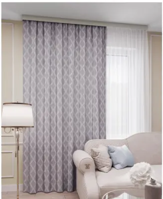 Портьера Марсель 150х260 серый ГП, , шт в интернет-магазине Патент24.рф