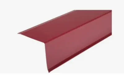 Планка торцевая ветровая простая 60*103*2000 мм RAL 3005 Красное вино 0,5 мм 0,41 м2, , шт в интернет-магазине Патент24.рф