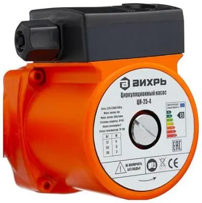 Насос циркуляционный ВИХРЬ СТАНДАРТ Ц-25/4, , шт в интернет-магазине Патент24.рф