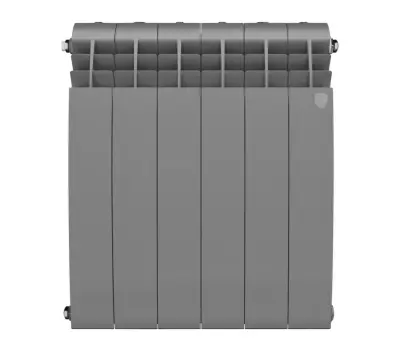 Радиатор биметал. Royal Thermo BiLiner 500 Silver Satin 4 секции, , шт в интернет-магазине Патент24.рф