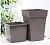 Кашпо пл. ТУБУС 30х30х44см 14,0л со вставкой М3179, , шт в интернет-магазине Патент24.рф