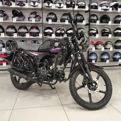 Мопед VMC NOVA CM48Q 48см3 серия R1100 BLACK-VIOLET, , шт в интернет-магазине Патент24.рф