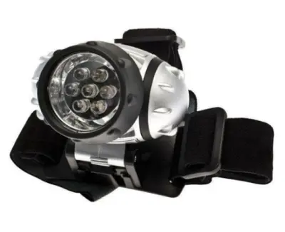 Фонарь Космос налобный 7 светодиодов (3хАА), , шт в интернет-магазине Патент24.рф