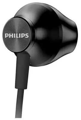 Наушники PHILIPS TAUE100BK/00, 3.5 мм, вкладыши, черный в интернет-магазине Патент24.рф